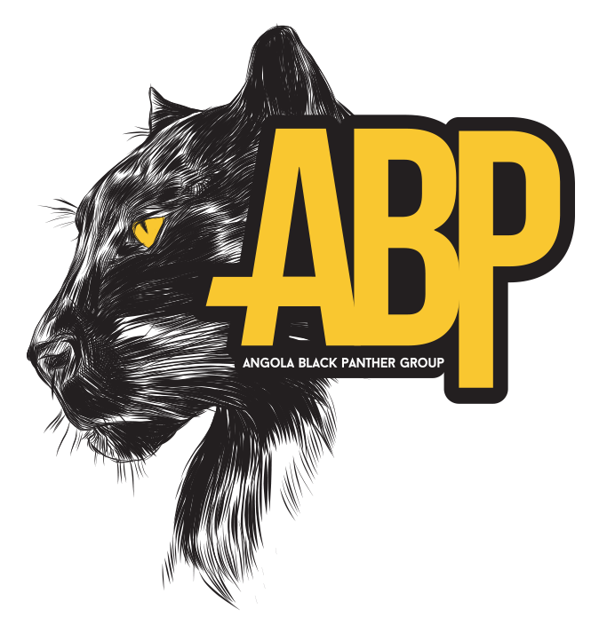 Logo ABP - Angola Black Panther Gruop  - Cliente Triângulo Perfeito Agência